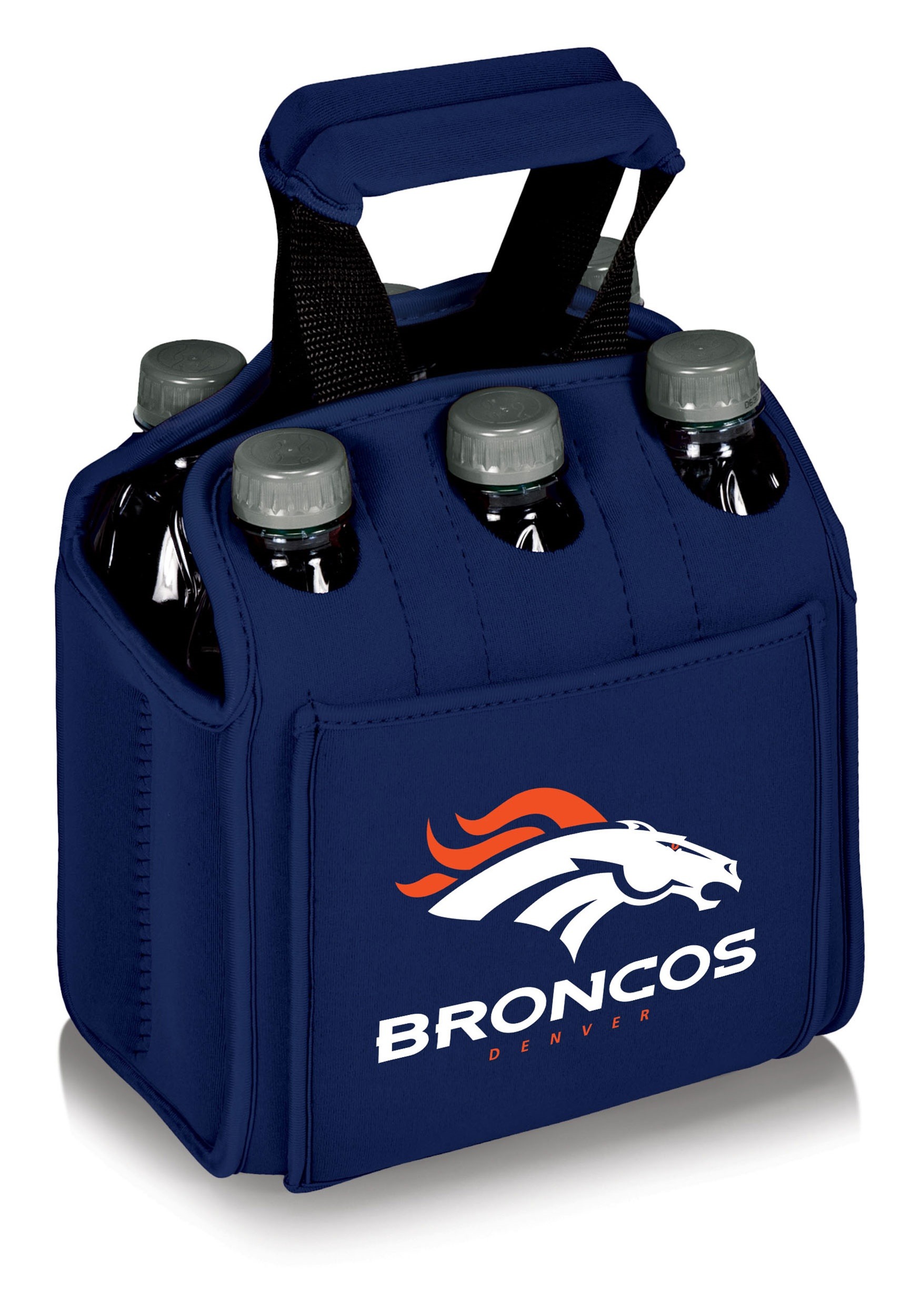 NFL Denver Broncos Six-Pack Beverage Carrier
