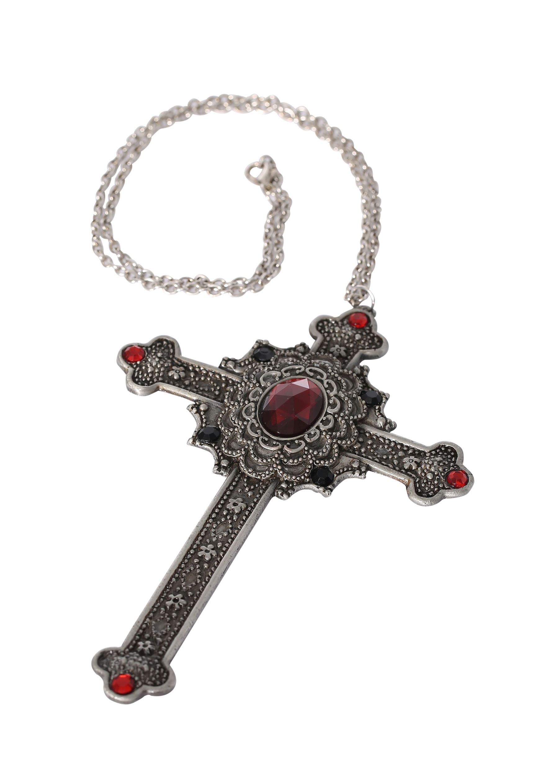 Gothic Cross Necklace Accessory