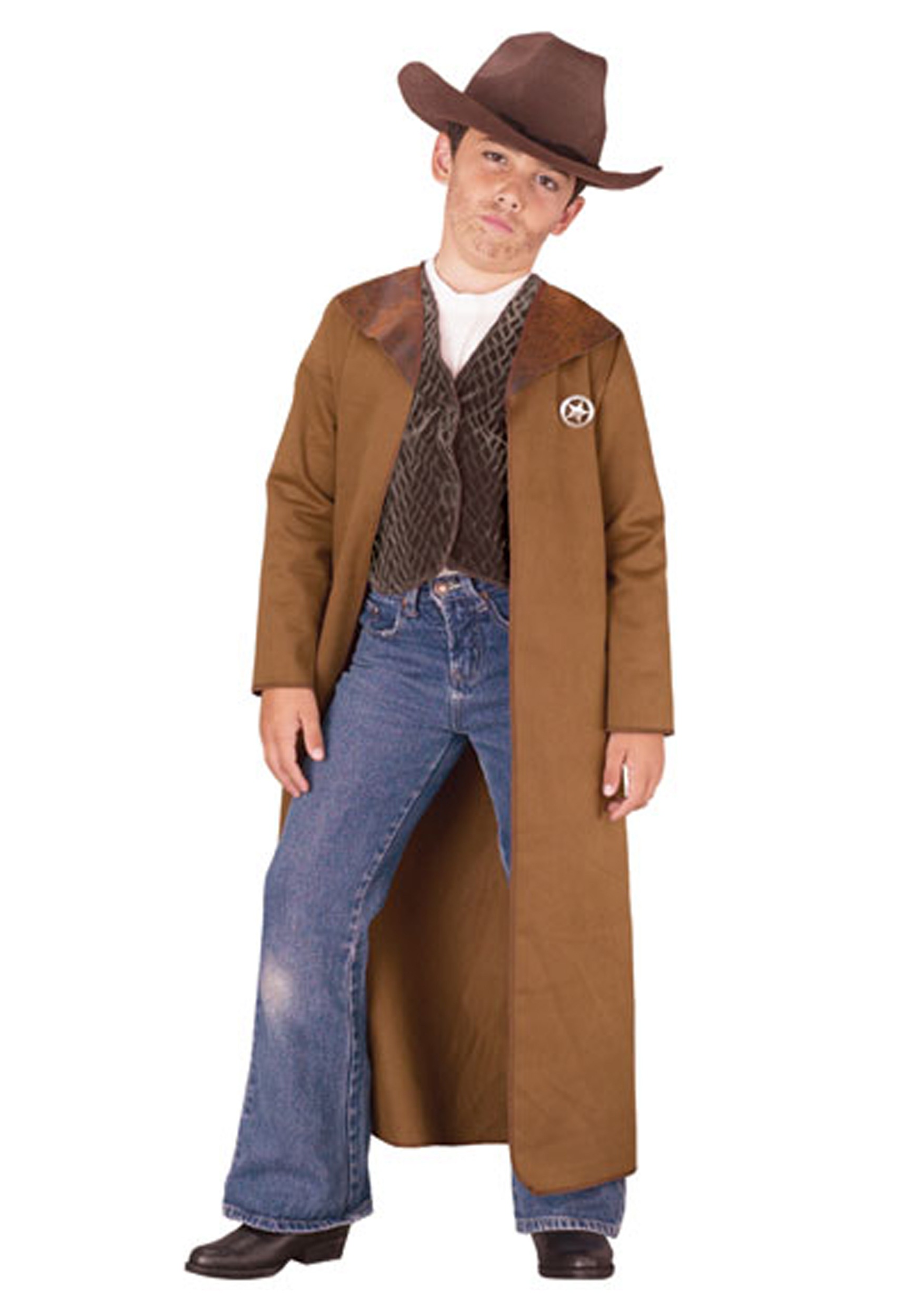 Boy's Western Cowboy Costume , Western Boy's Halloween Costumes