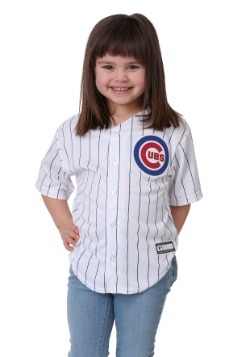 Chicago Cubs Home Replica Blank Back Kid's Jersey