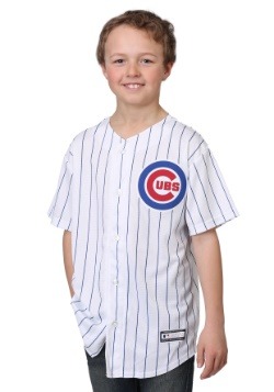 Cubs Home Replica Blank Back Youth Jersey