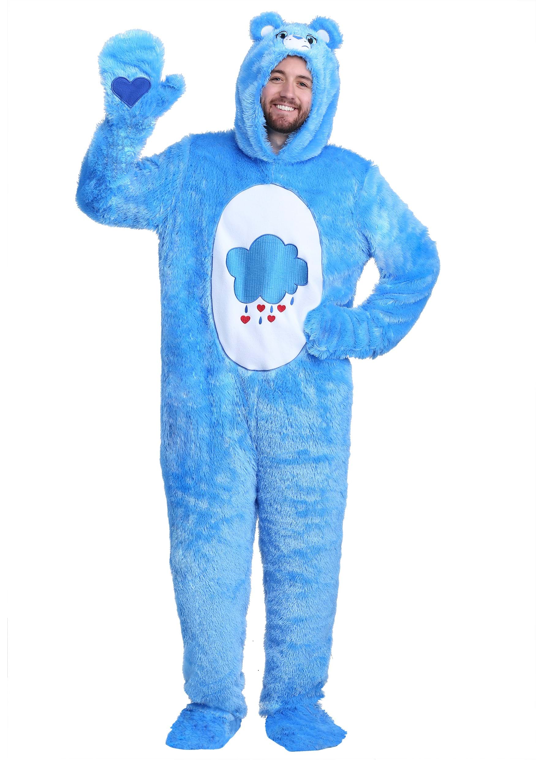 Care Bears Classic Grumpy Bear Plus Size Costume for Adults
