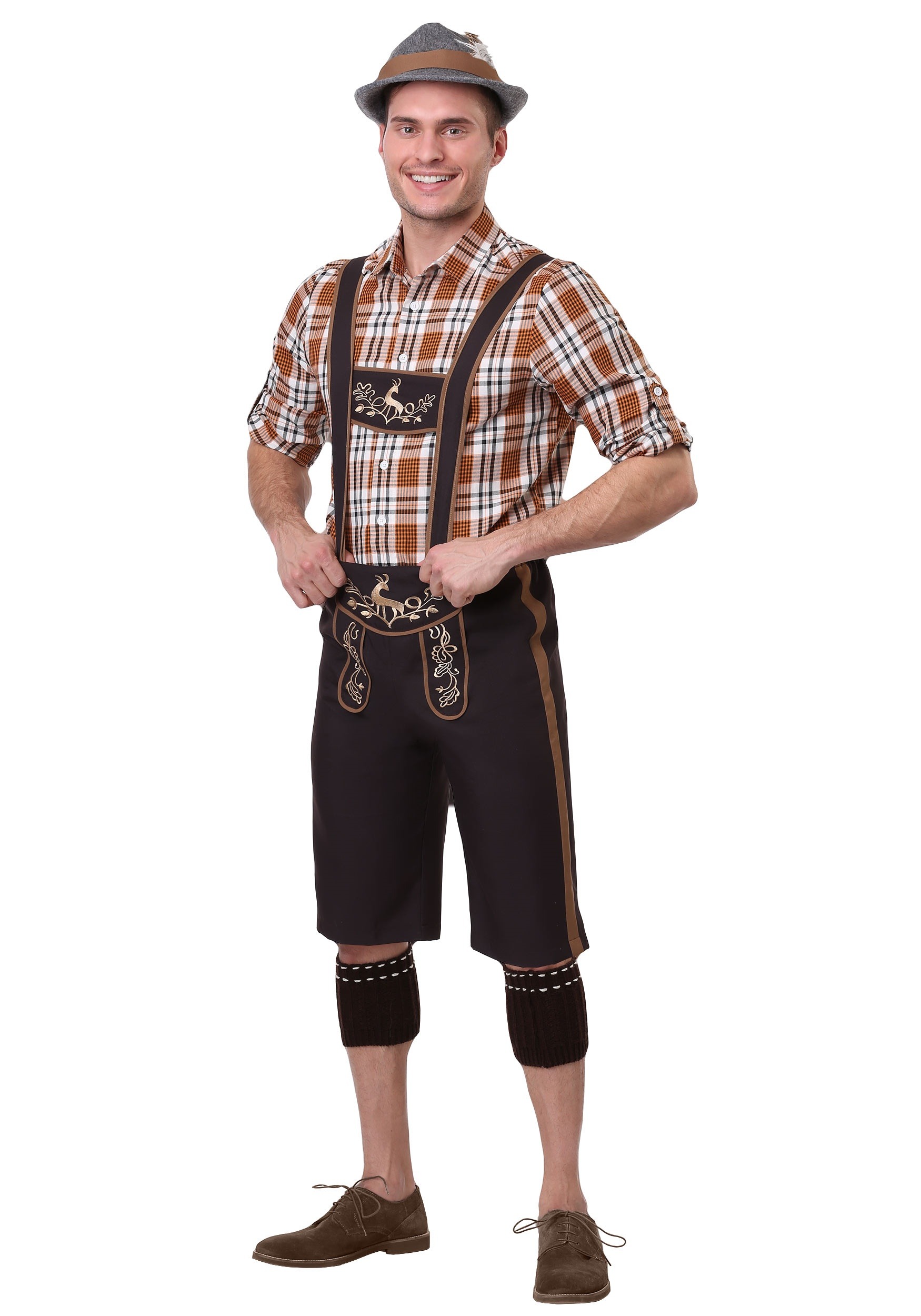 Plus Size Men's Oktoberfest Stud Costume