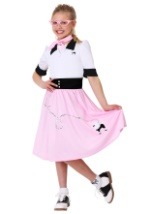 Girls Sock Hop Sweetheart Costume