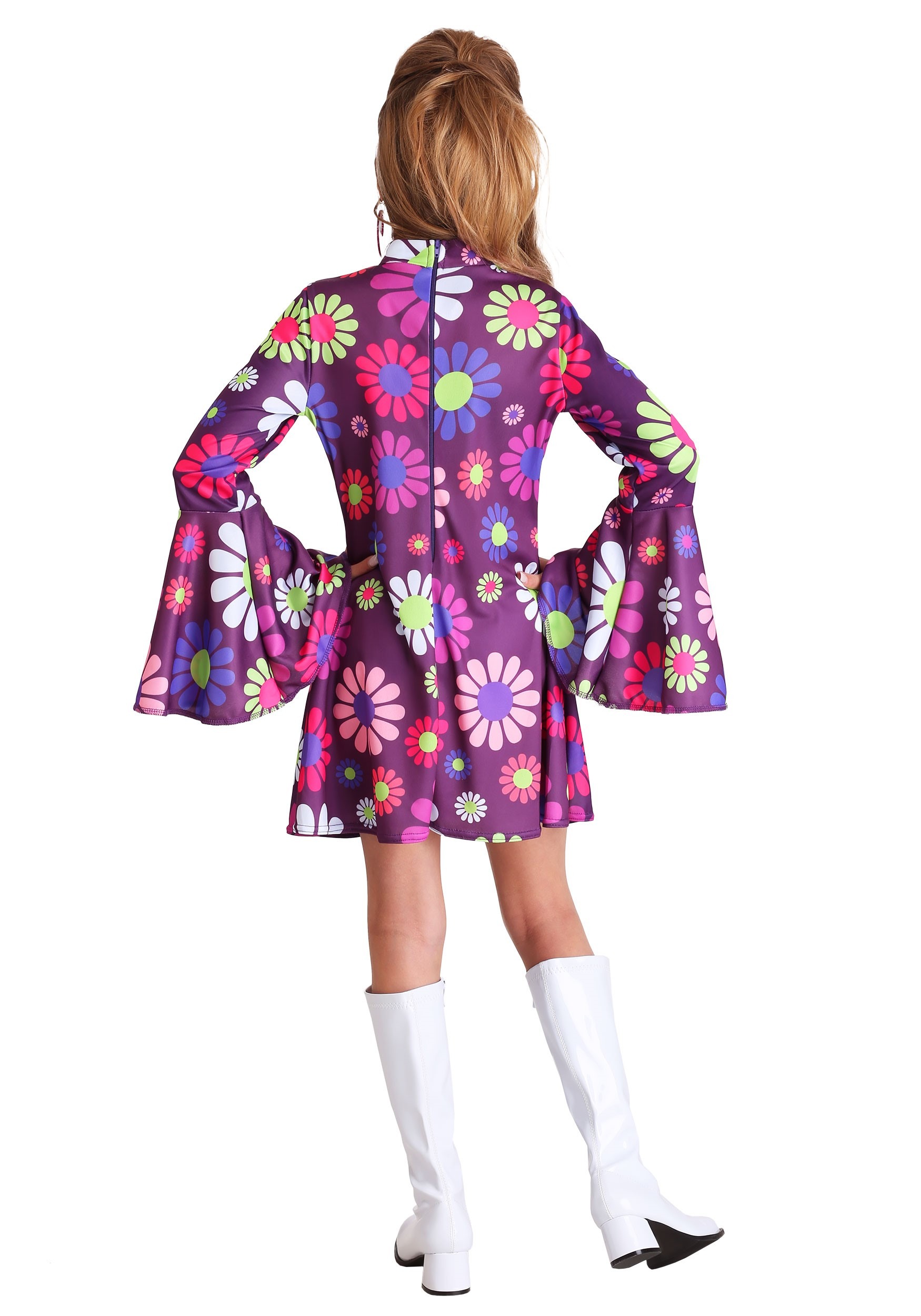 Far Out Hippie Costume For Girl's