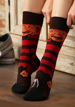 Nightmare on Elm Street Freddy Krueger Sublimated Socks