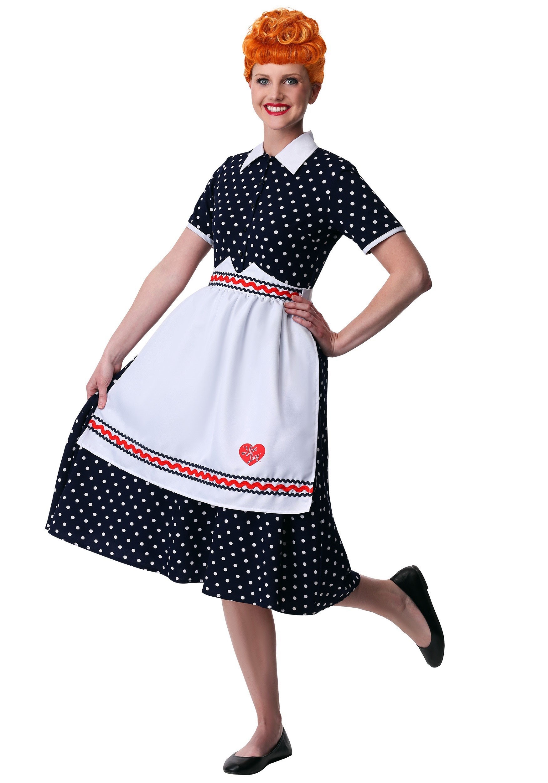 Women's Plus I Love Lucy Lucy Costume