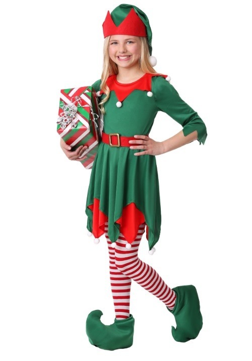 Girl's Santa's Helper Costume