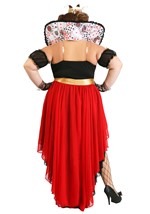 Women's Plus Size Sparkling Queen of Hearts Costume Alt 1