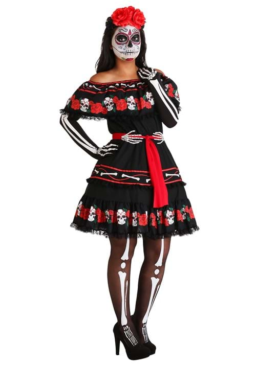 Womens Sugar Skull Costume