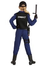 Police SWAT Girl's Costume Alt 1