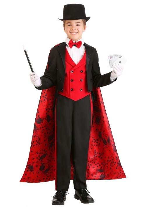 Boys Deluxe Magician Costume