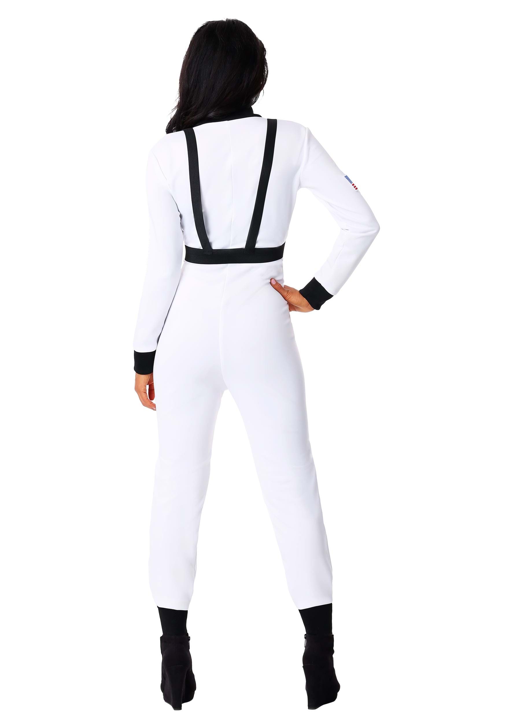 White Astronaut Suit Women's Costume , Women's Halloween Costumes