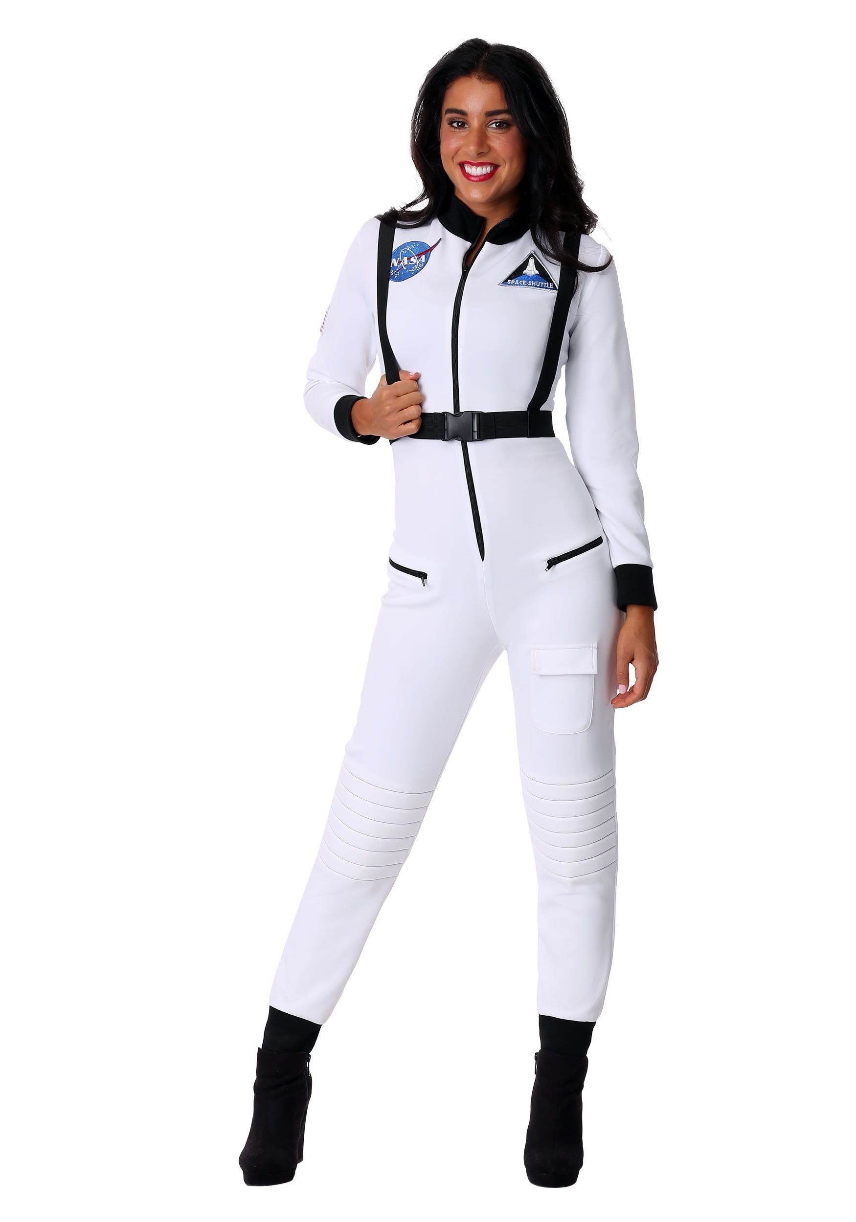 White Astronaut Suit Women's Costume , Women's Halloween Costumes