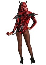 Sequined Red Devil Women's Costume Alt 1