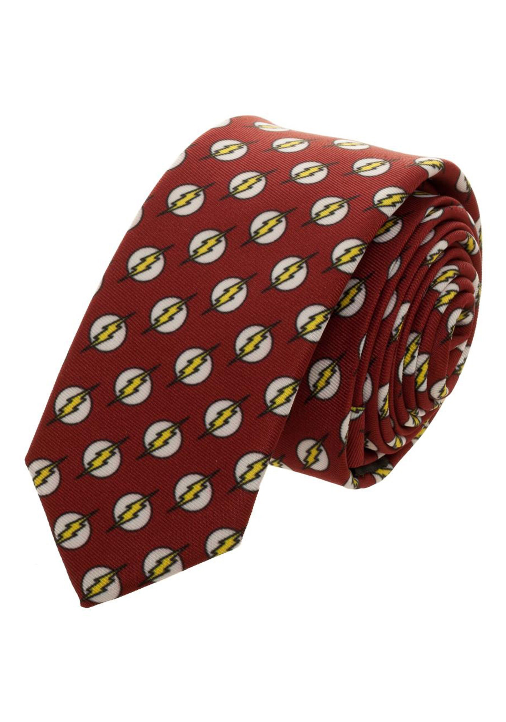 Flash Micro Print Neck Tie