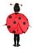 Toddler Girl's Itty Bitty Ladybug Costume Alt 1