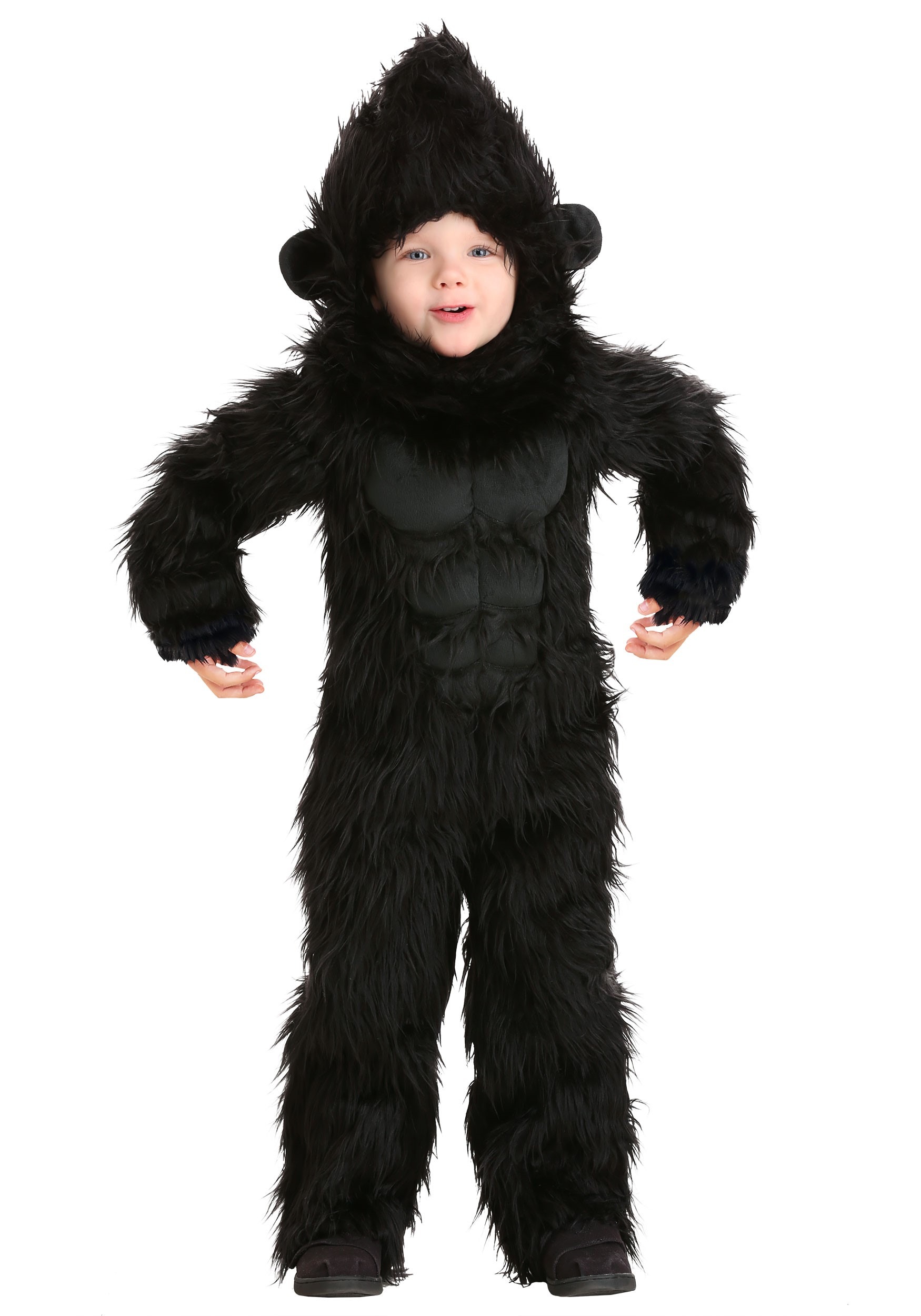 Toddler Gorilla Costume Jumpsuit | Kid's Animal Costumes