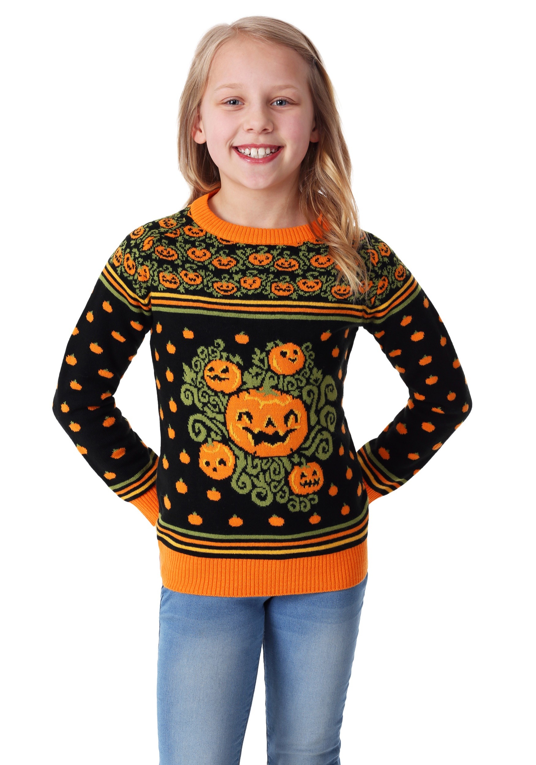 Pumpkin Patch Child Ugly Halloween Sweater