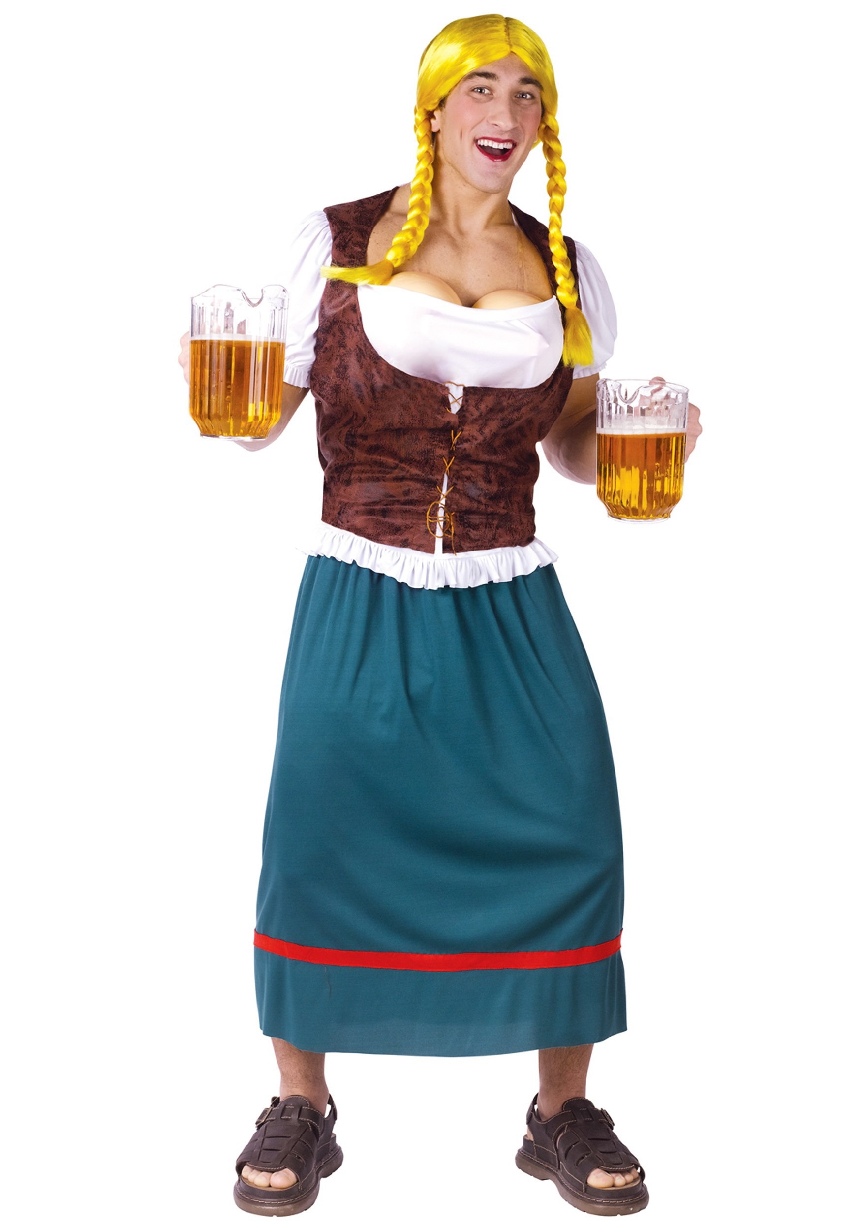 German Beer Girl Costume for Men