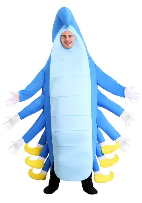 Adult's Blue Caterpillar Costume