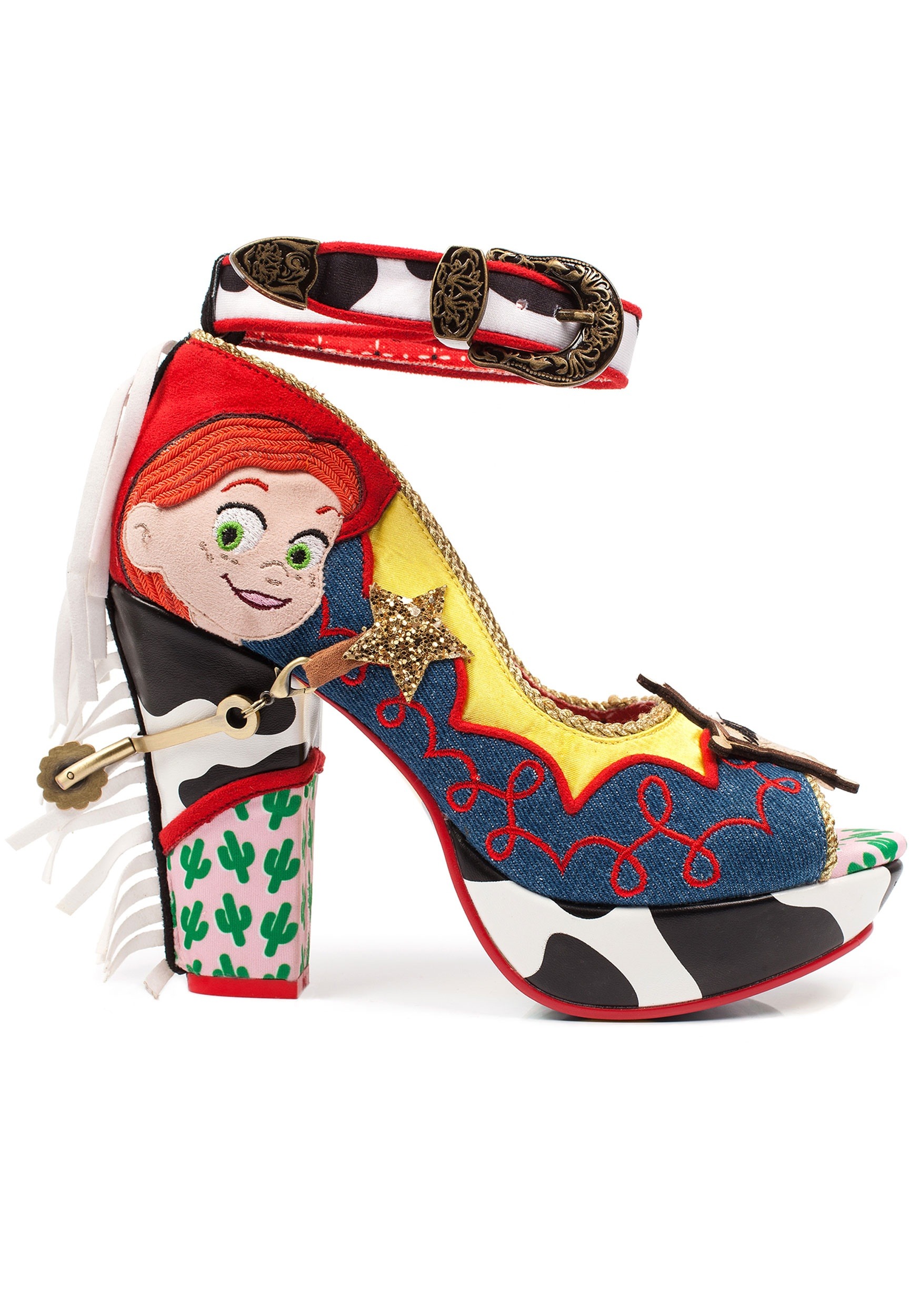 Toy Story Rootinest Tootinest Cowgirl Jessie Heels from Irregular Choice