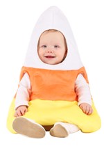 Candy Corn Costume for Infants Alt 2