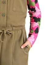 Girls Pink Camo Army Costume Alt 2