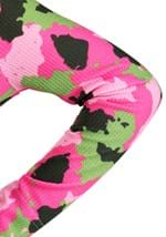 Girls Pink Camo Army Costume Alt 5