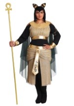 Women's Bastet Egyptian Goddess Plus Size Costume