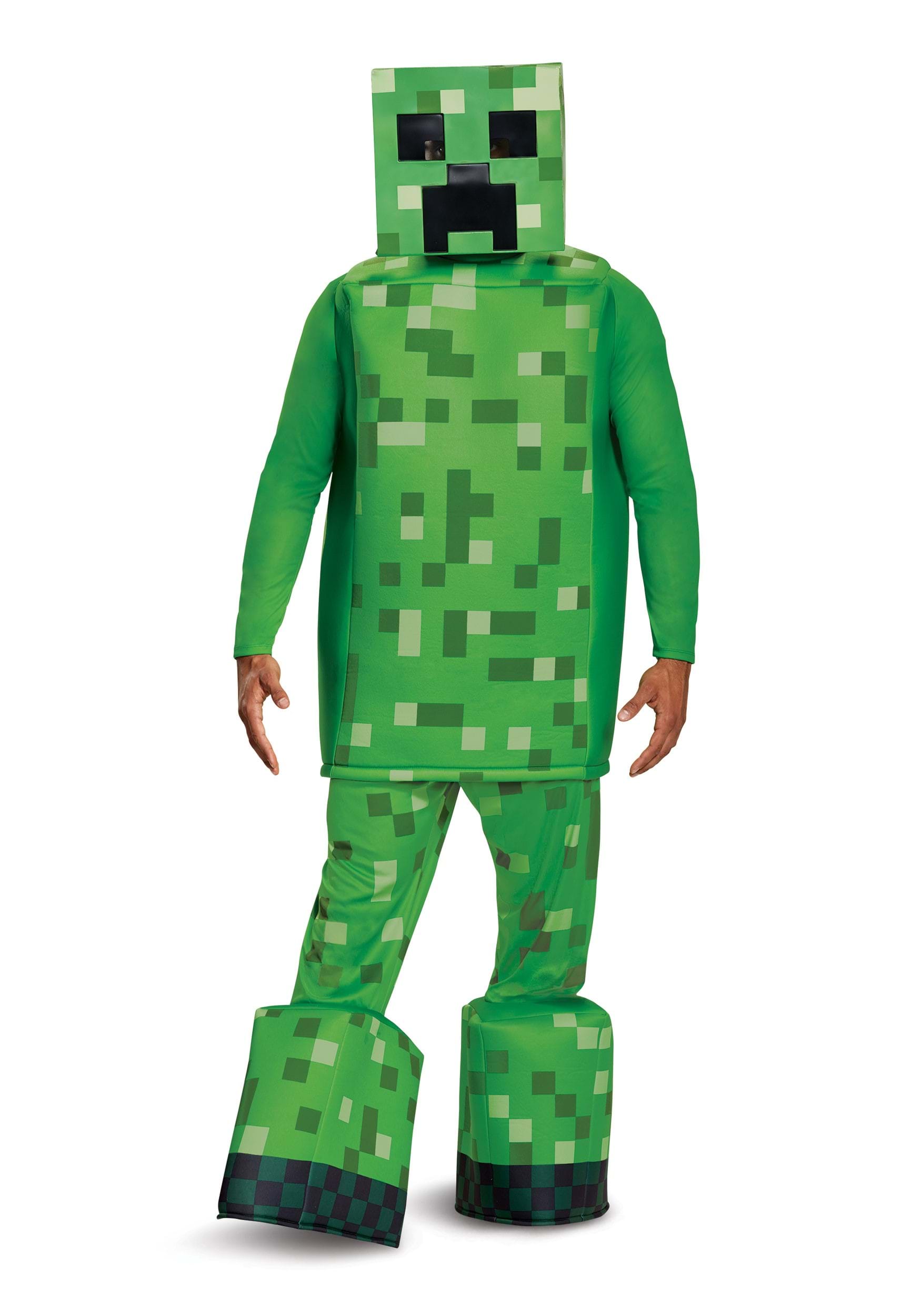 Adult Minecraft Prestige Creeper Costume , Adult Costumes