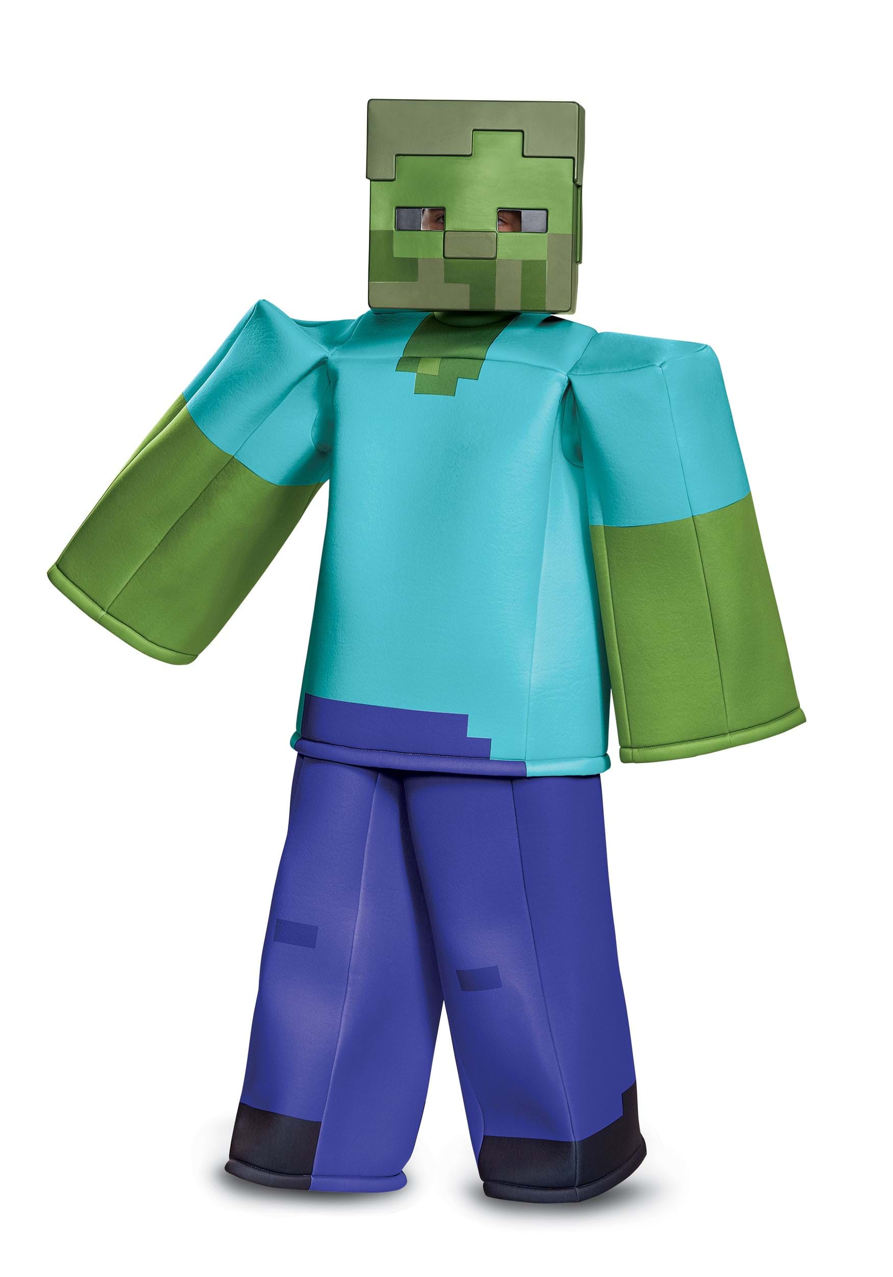 Kids Minecraft Zombie Pigman Costume