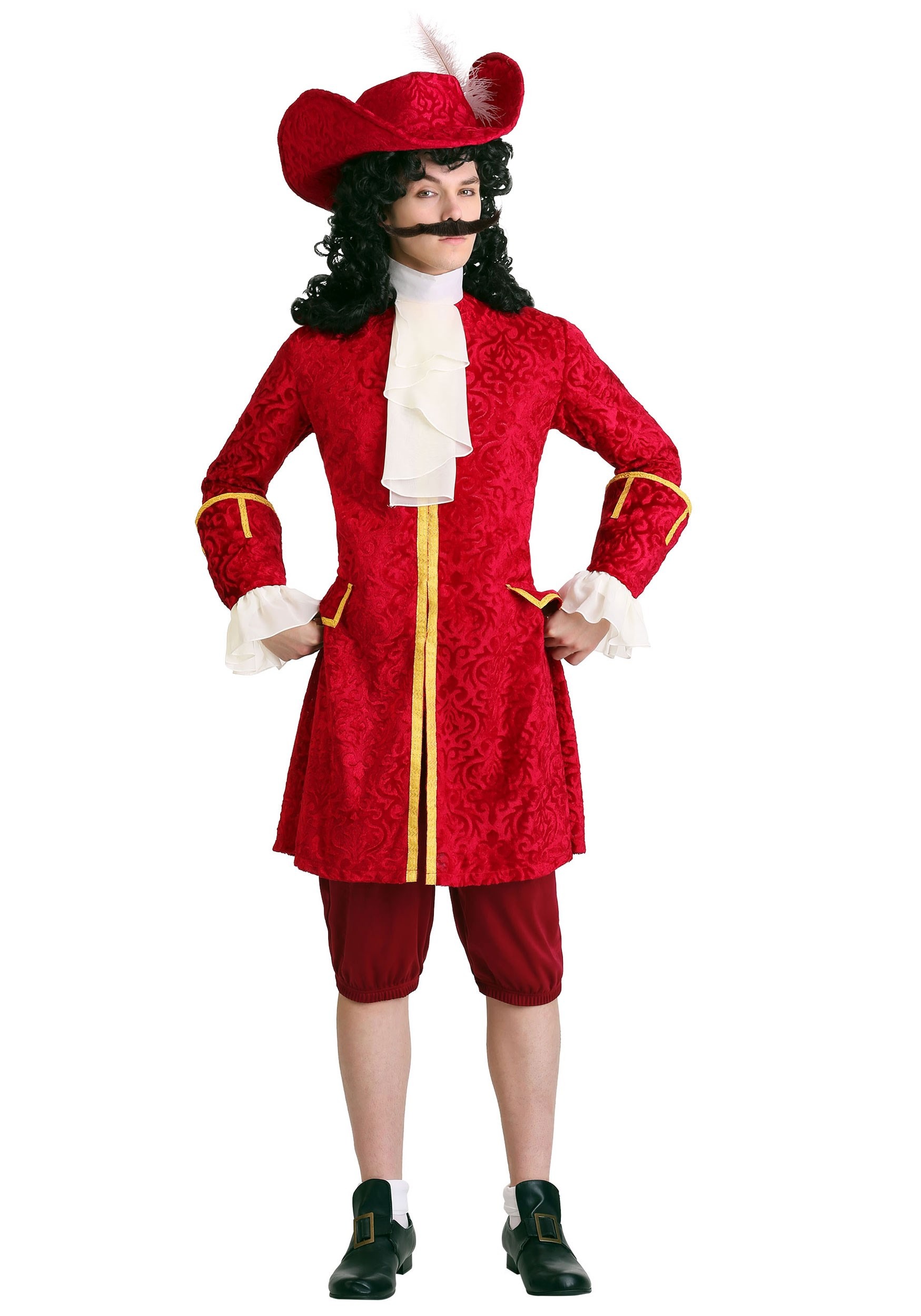 Captain Hook Men's Costume , Men's Pirate Costumes