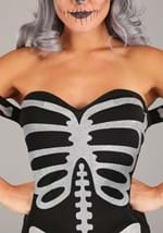 Women's High Fashion Skeleton Costume alt 2