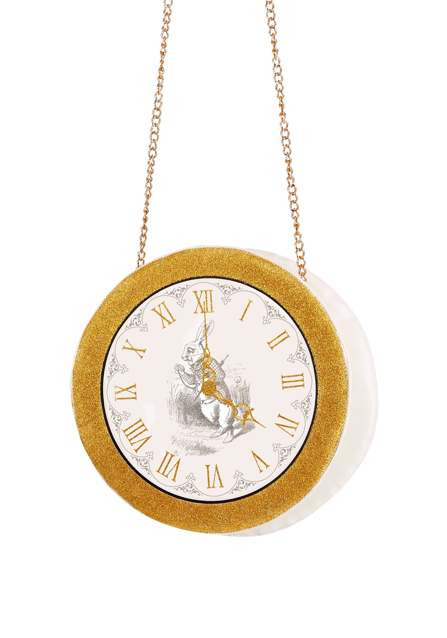 White Rabbit Clock Purse for Women