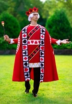 Mens Plus Size King of Hearts Costume Alt 2