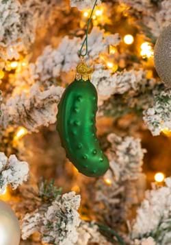 3" Pickle Glass Ornament