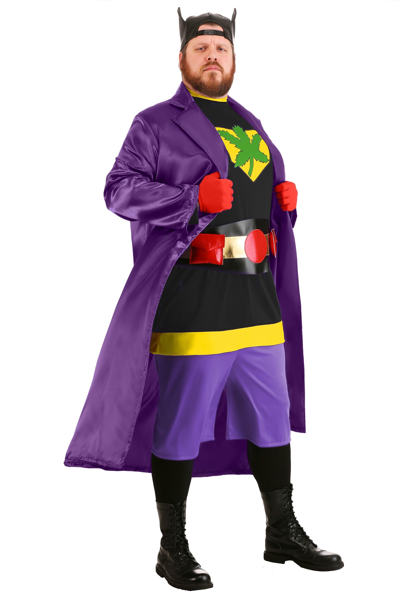 Adult Plus Size Bluntman Costume