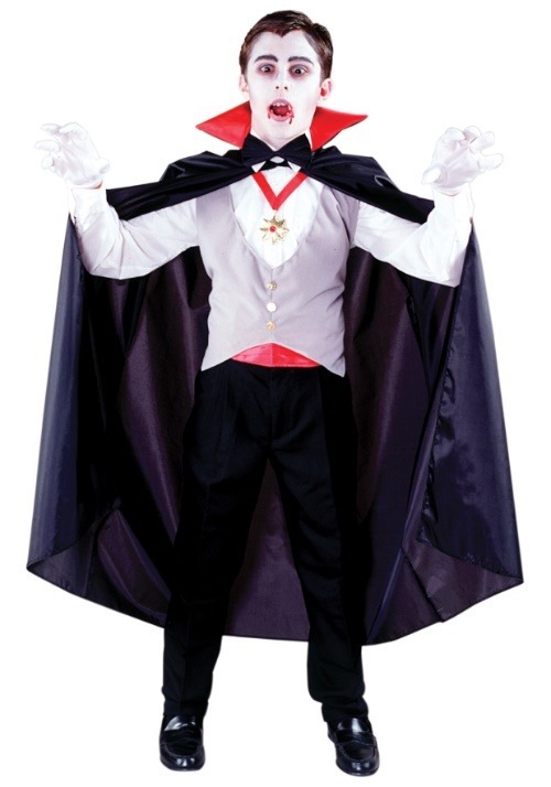 Classic Vampire Costume For Kids