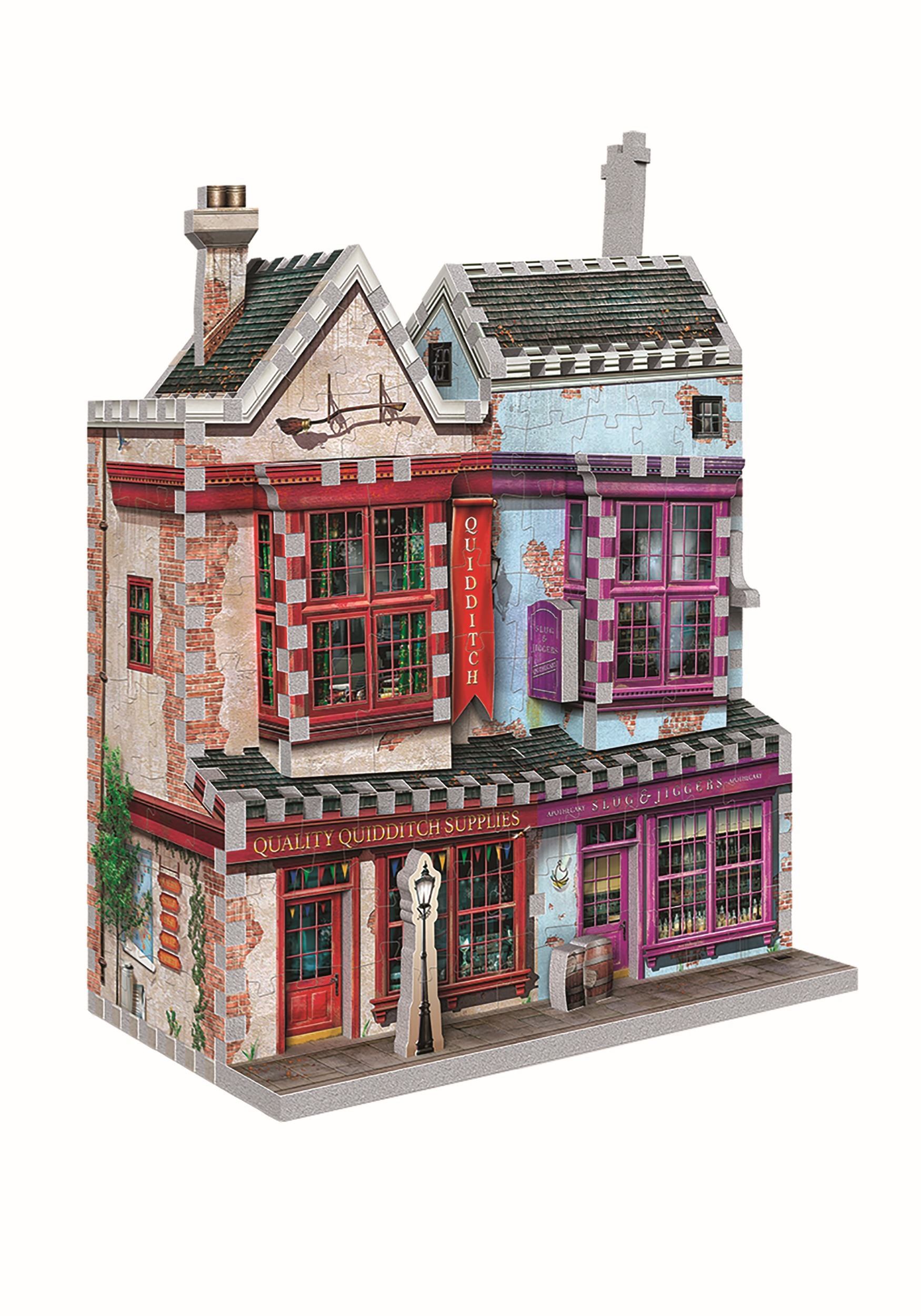 Harry Potter 3D Puzzle Diagon Alley Collection- Quality Quiditch Supplies and Slug & Jiggers