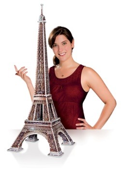 Eiffel Tower Wrebbit 3D Jigsaw Puzzle