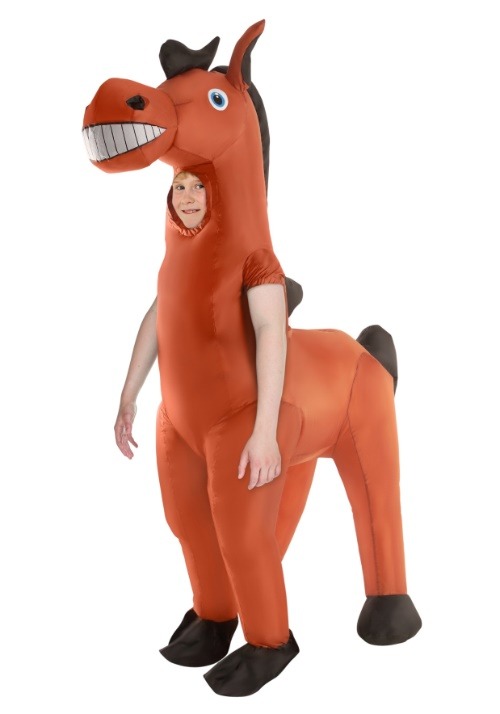 Child Giant Inflatable Horse Costume