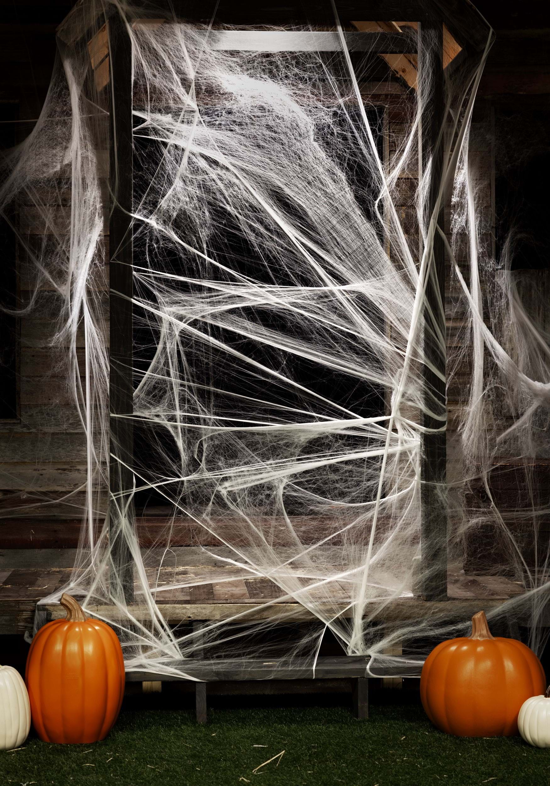 Spooky Spider Web Decor