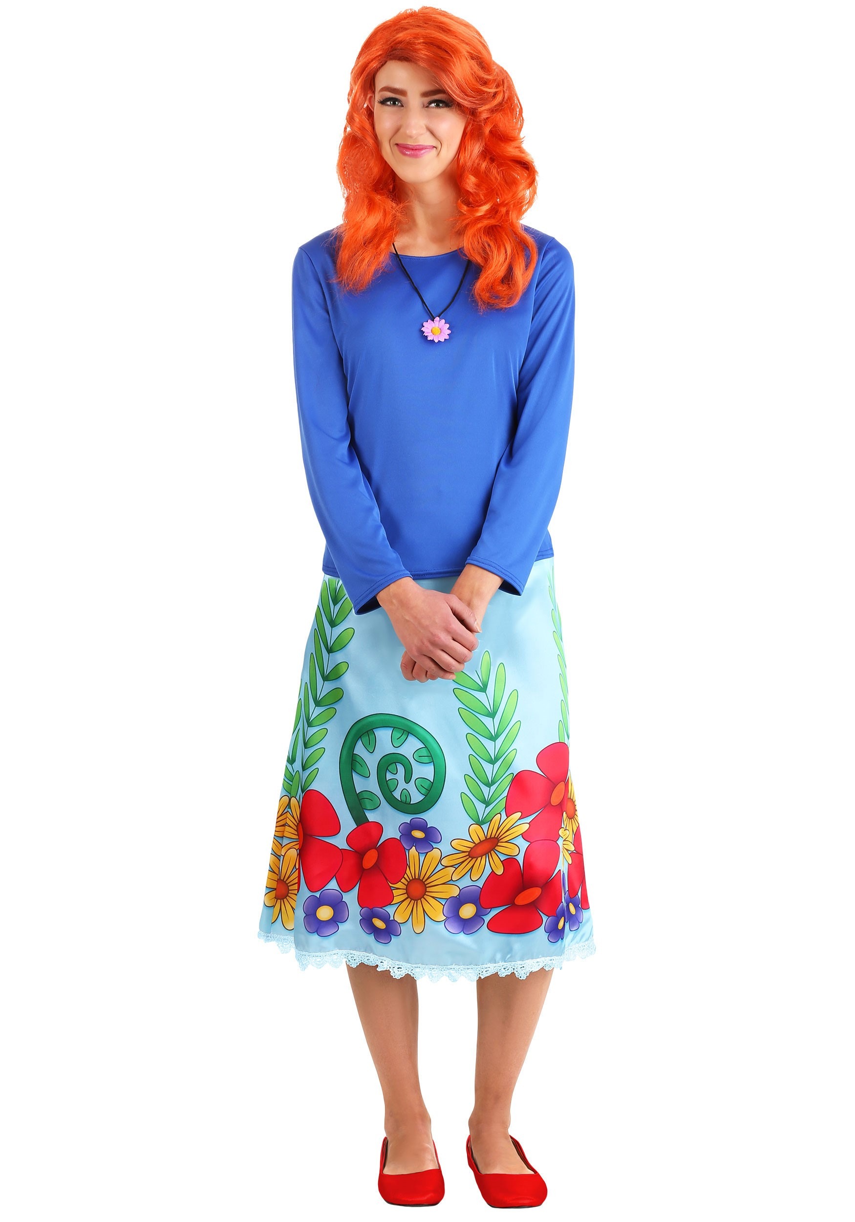 Women's Magic School Bus Rides Again Ms Fiona Frizzle Costume