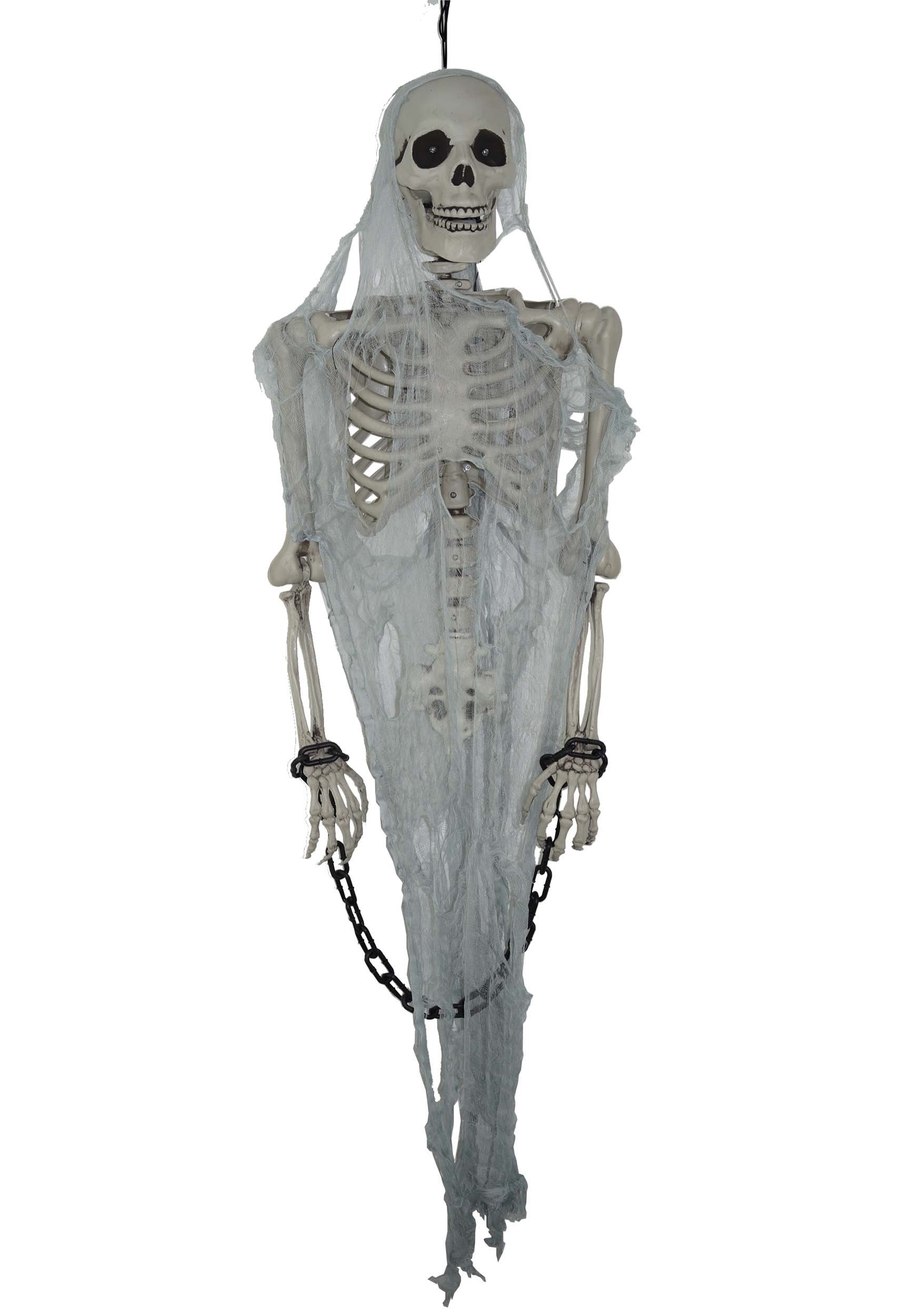 Animated Talking Skeleton Halloween Decoration