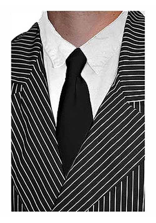 Black Mobster Tie