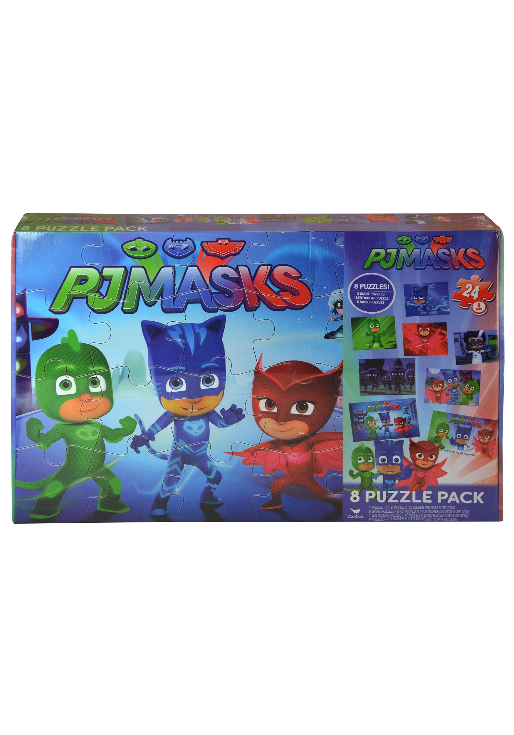 Disney Jr PJ Masks 8pk Puzzles