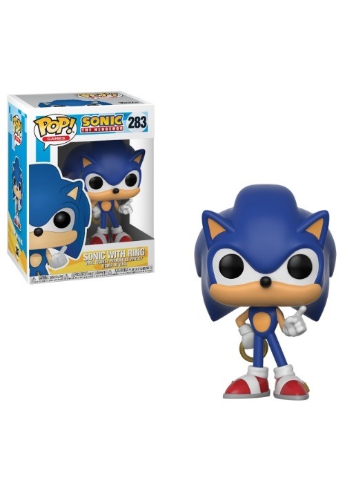 POP! Games: Sonic - Sonic Vinyl Figure Keychain Update Main