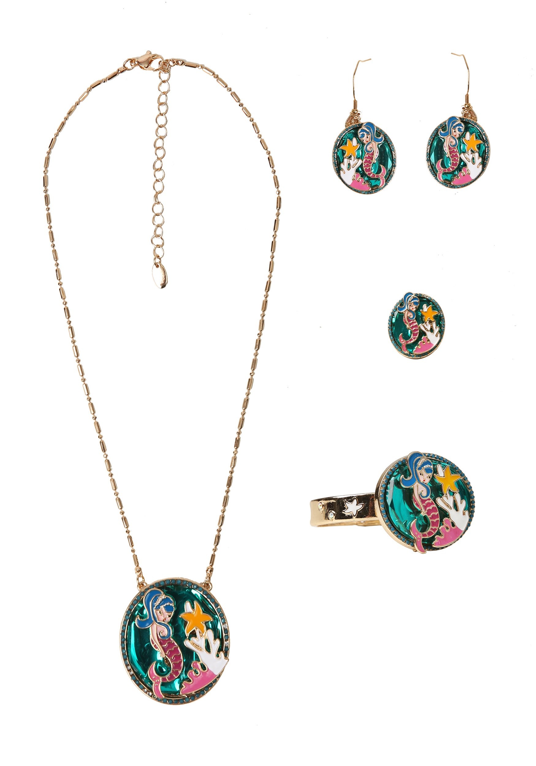Irregular Choice Betty Mermaid Jewelry Gift Box Set