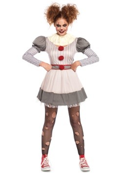 Women's Creepy Clown Costume